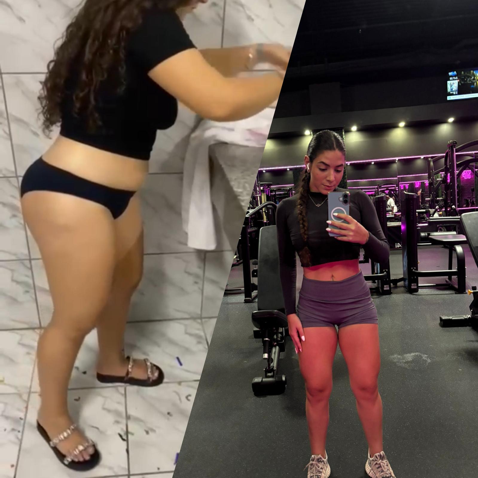 Body Recomposition - Before and After